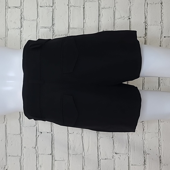 Vince Pleated Paperbag Belted High Waist Shorts in Black - NWT - Picture 4 of 17